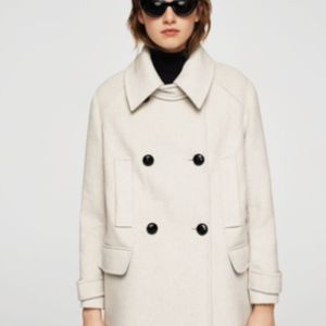 MANGO CASUAL Wool Coat